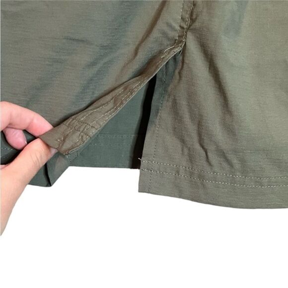 L.L.bean women vista camp skort in green - Picture 9 of 12